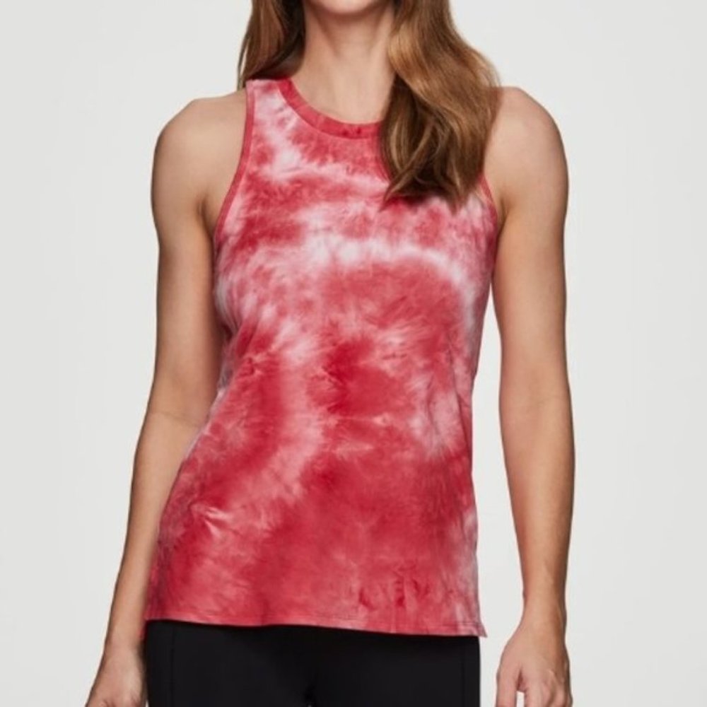 RBX Active Women's Athletic Yoga Ultra Soft Relaxed High/Low Tank Top Medium